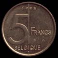 5 franchi Belgio