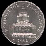 100 francs Panthon avers