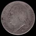 1 franc Louis XVIII buste nu avers