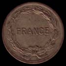 Monedas en francos franceses de la Francia Libre