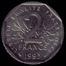 2 francs Jean Moulin revers