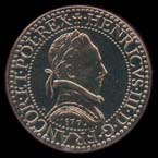 5 francs 2000 Franc d'Henri III, 1574
