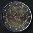 2 euro comemorativo Mnaco 2013