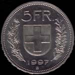 5 francs Switzerland