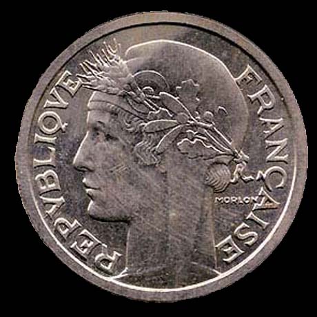 Pice de 1 Franc franais type Graziani avers