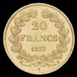 20 francs Louis Philippe I type Domard tte laure revers