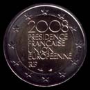 2 Euro Gedenkmnzen 2008 Frankreich