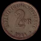 Monedas de 2 Francos