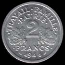 2 francs 1944