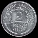 2 francs Morlon Lgre revers