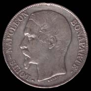 5 francs Deuxime Rpublique Louis-Napolon avers