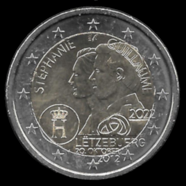 2 euro Luxembourg 2022