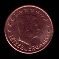 5 centesimi euro Lussemburgo
